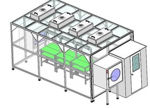 南通無塵室裝修防塵方案，防止微粒子污染的四項基本原則